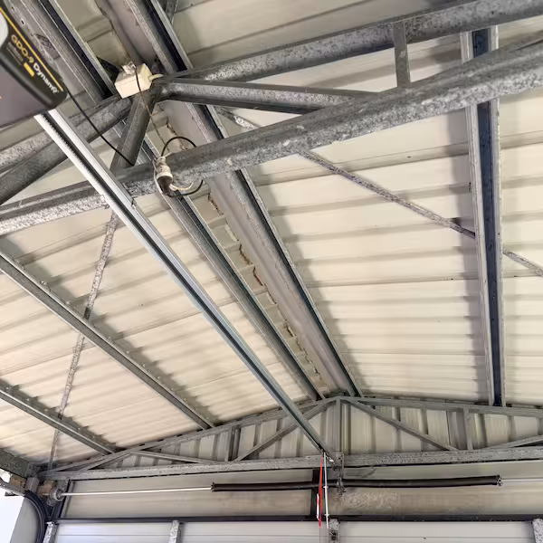 Broken belt rail replacement