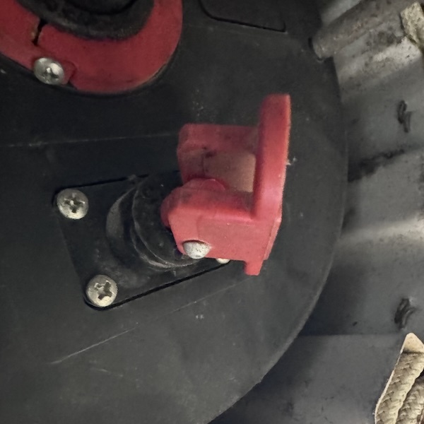 Installed new emergency lock to commercial roller door