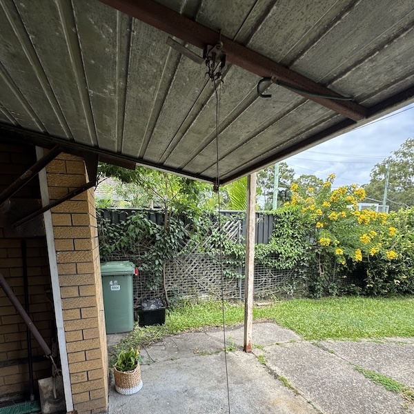 Tilt dual garage cable replacement