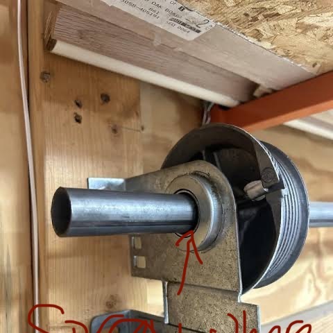 Replace spinning bearing in axle shaft