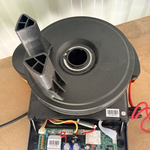 Replaced ATA motor under warranty