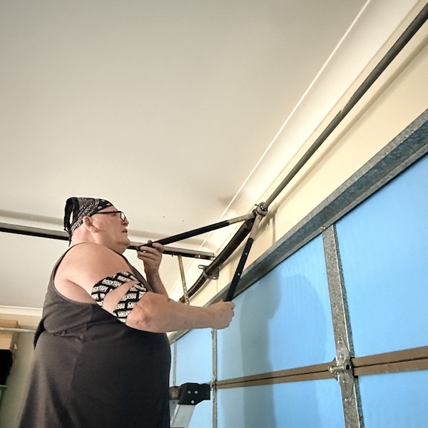Replacing broken garage doors, Springs